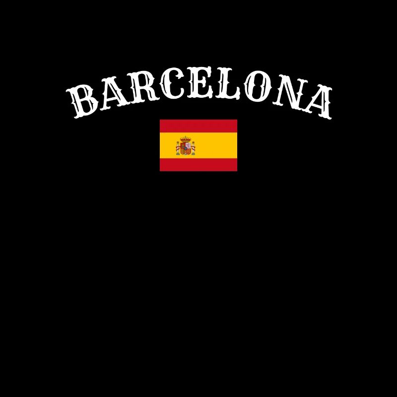 Barcelone, Espagne, Drapeau espagnol, Espagnols