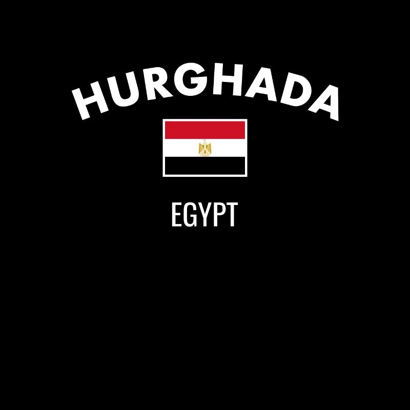 Hurghada, Égypte, Drapeau égyptien, Égyptien