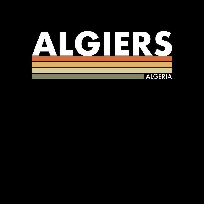 Algiers Algerien Retro Algerische