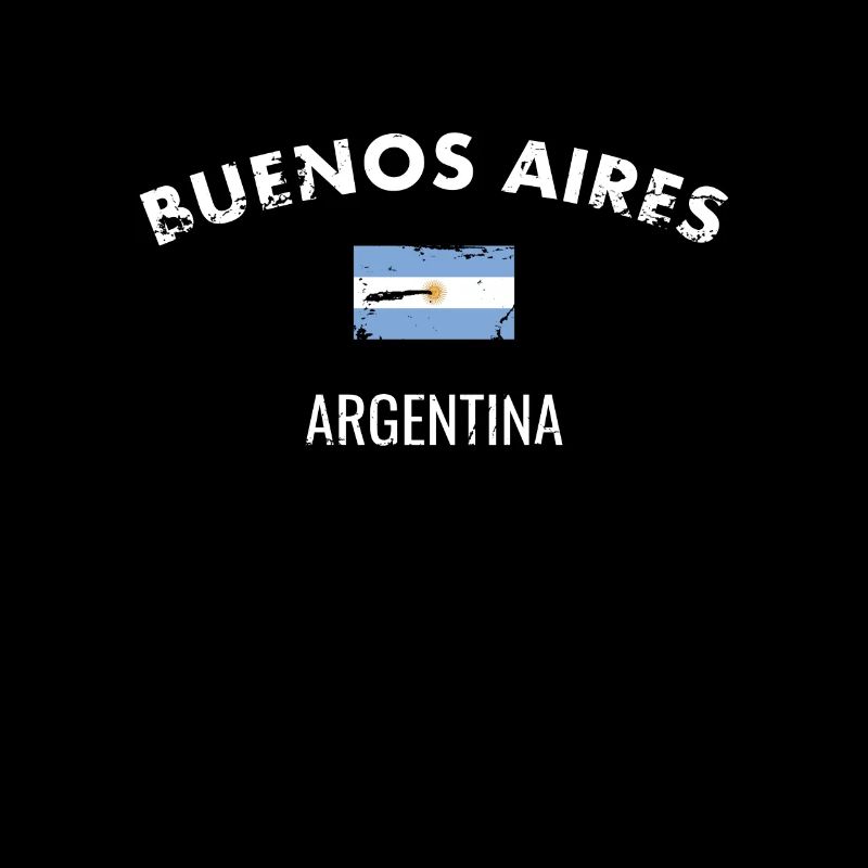 Buenos Aires Vintage Argentine drapeau