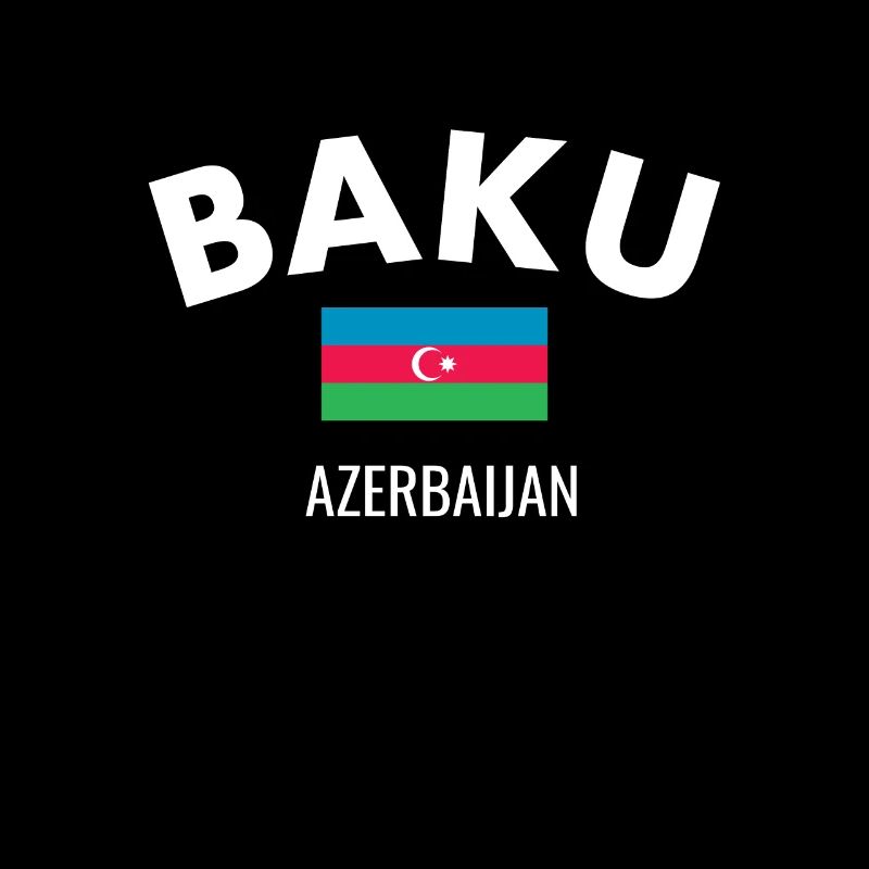 Bakou Azerbaïdjan Drapeau de l’Azerbaïdjan
