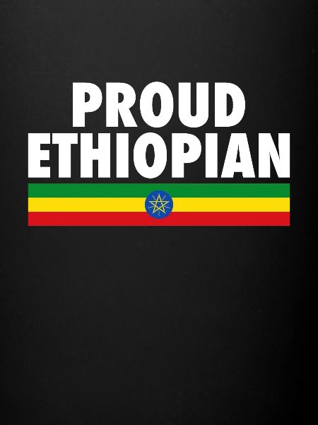 Fier drapeau éthiopien