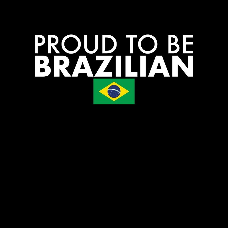 Fier d’être le drapeau brésilien du Brésil