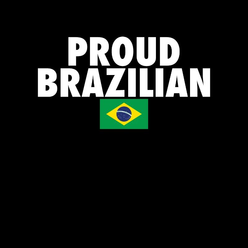 Fier Brésil Brésil Drapeau brésilien