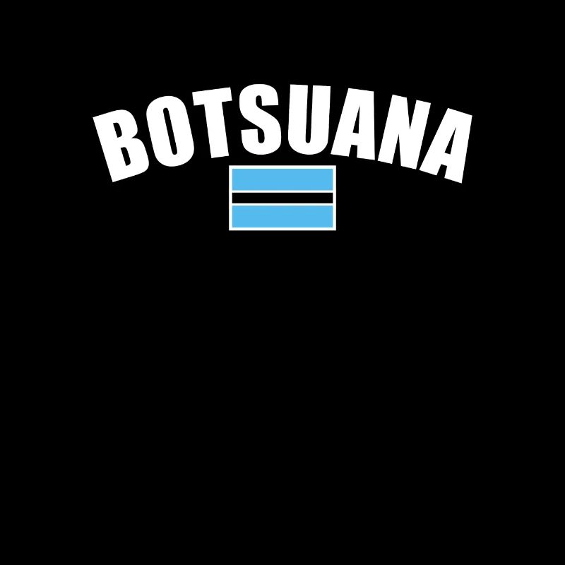 Botsuana Botswana Botsuanische Flagge
