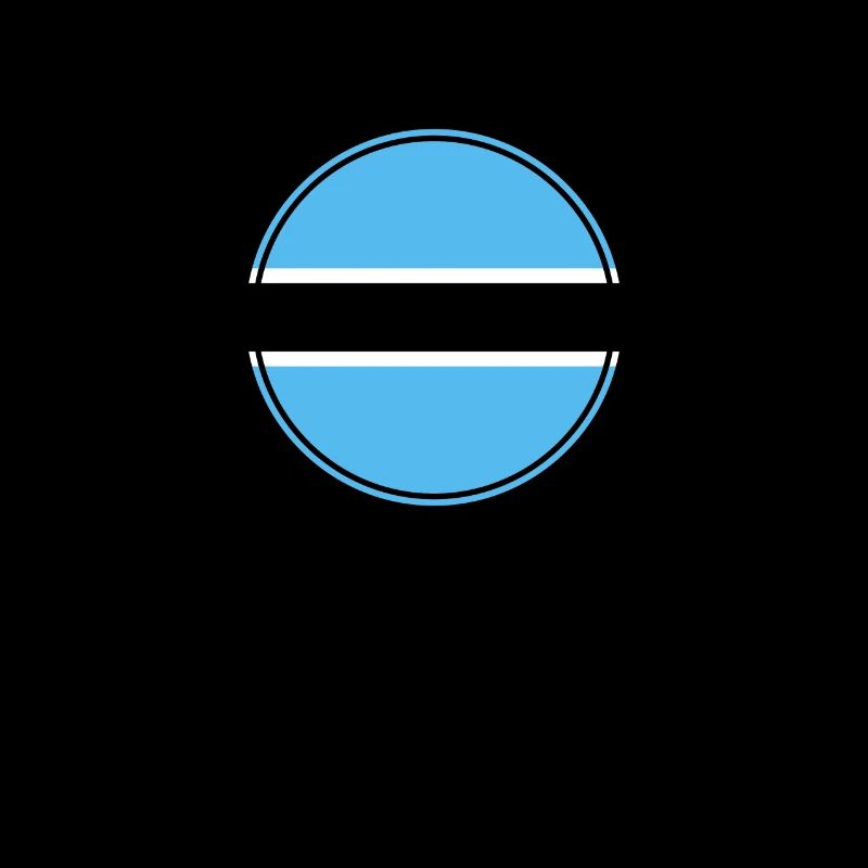 Botsuana Botsuanische Flagge Botsuaner