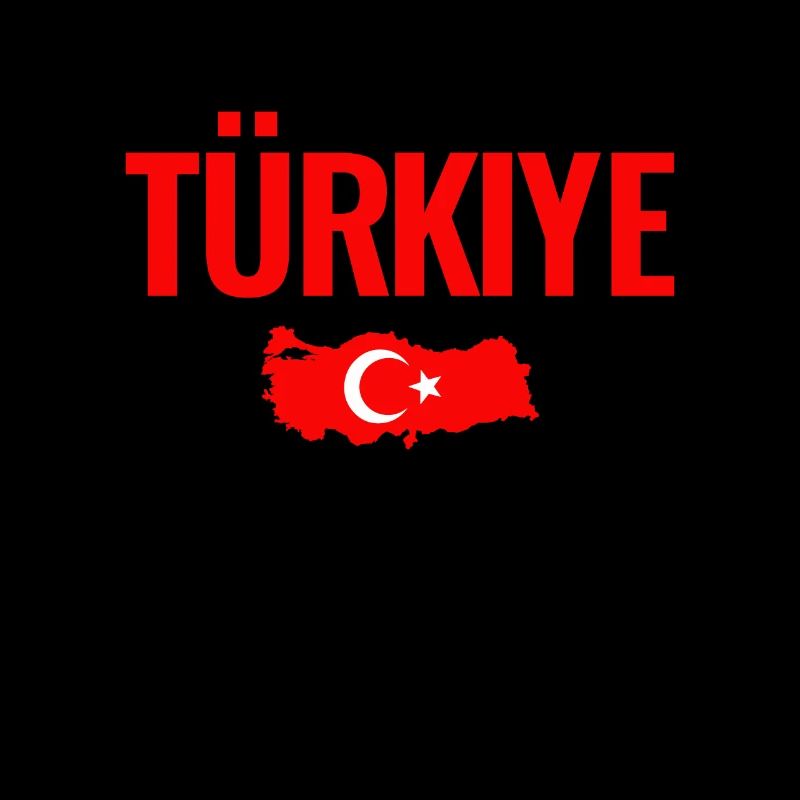 Türkiye Map Turkey Turkish Flag Turk