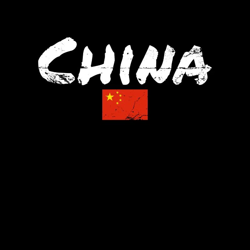Chine Vintage Drapeau chinois Chinois