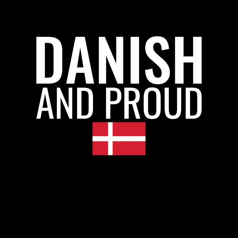 Danois Et Fier Danemark Drapeau Danois Danois