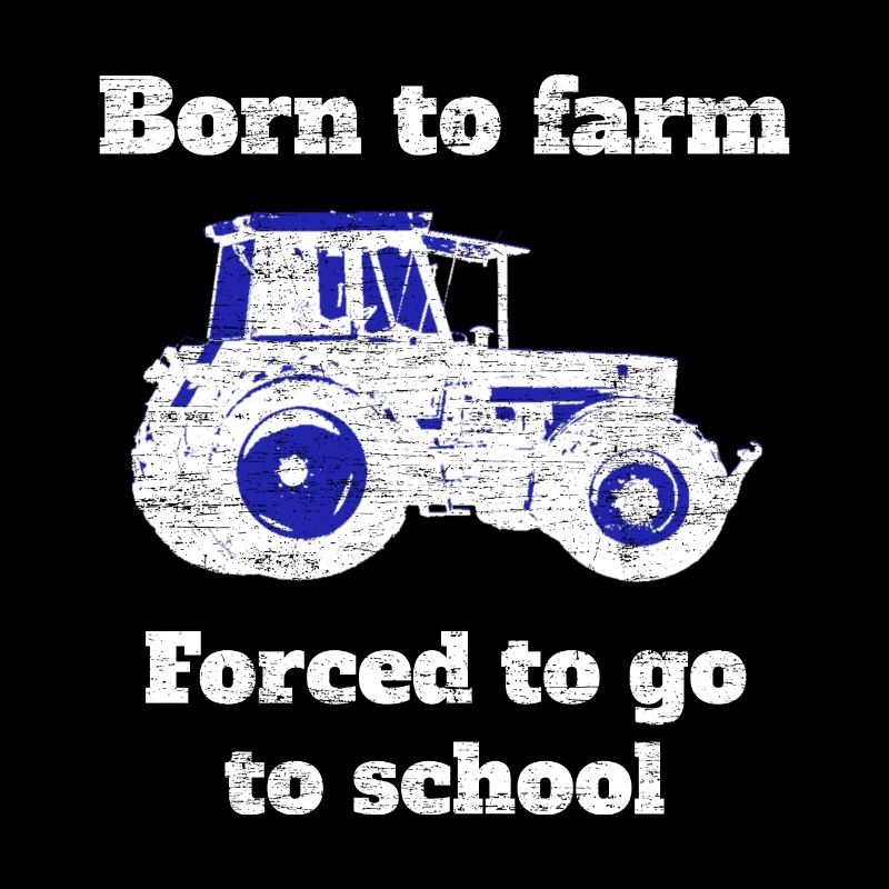 Né à la ferme, forcé d'aller à l'école