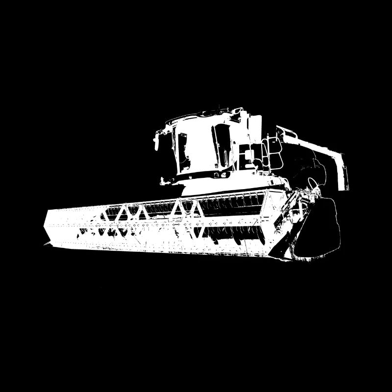 Combine harvesters Grain Maize threshing Farmer