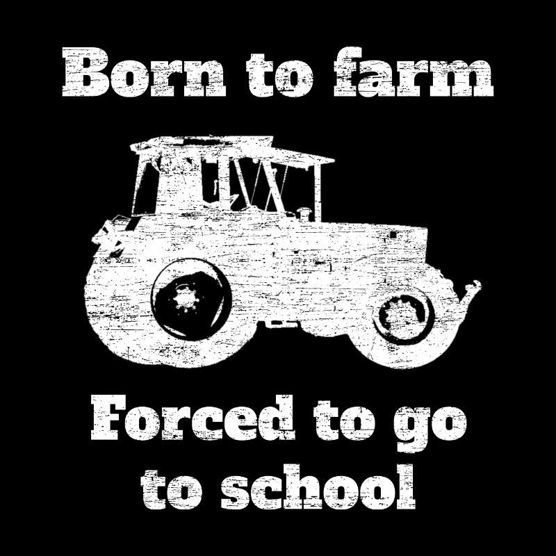 Né à la ferme, forcé d'aller à l'école