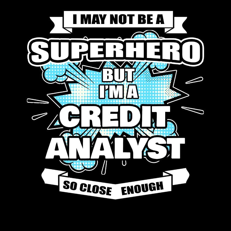 Kredit Analyst Geschenk Superheld Kredit Analyst