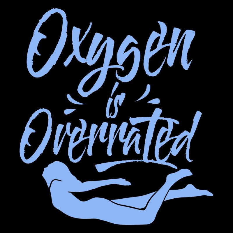 Diver Apnea Diving Oxygen is overrated