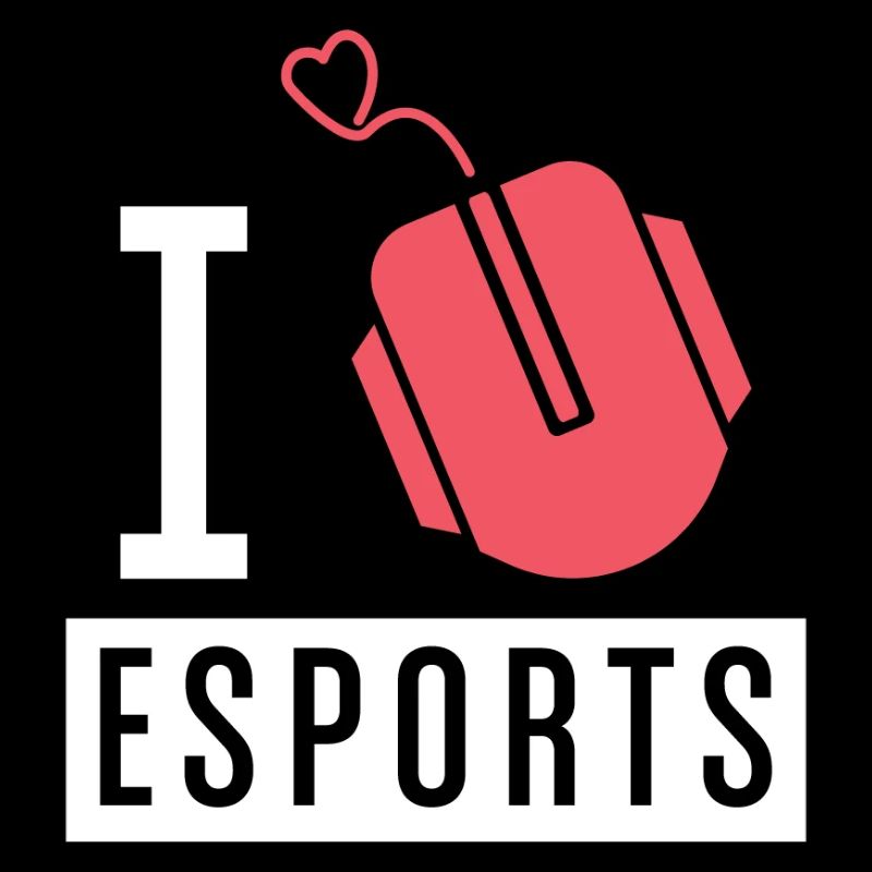 Cute Tech Love Computer Mouse Heart Graphic