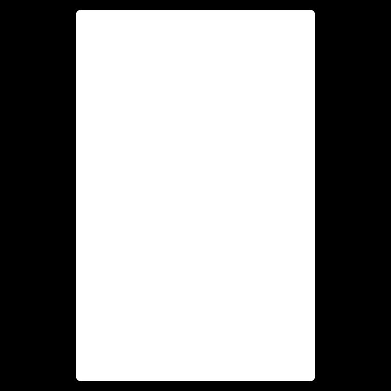 Rectangle - Blanc - Carré