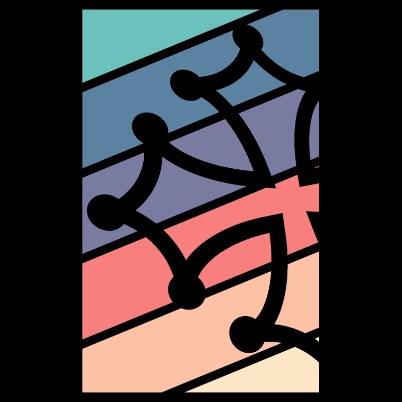 Croix Occitane Couleurs, Fibonacci.