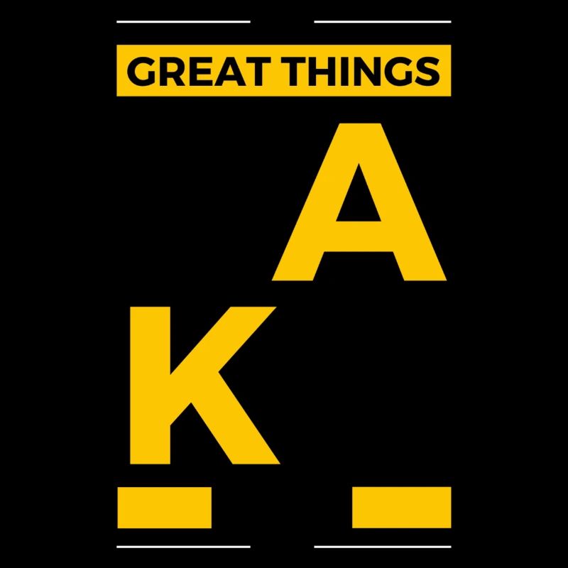 Great Things Take Time