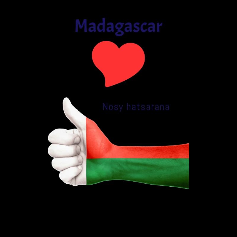 Design Madagascar Île de Beauté XL
