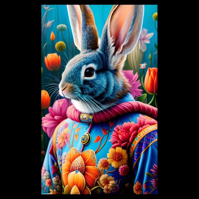 Peinture de lapin