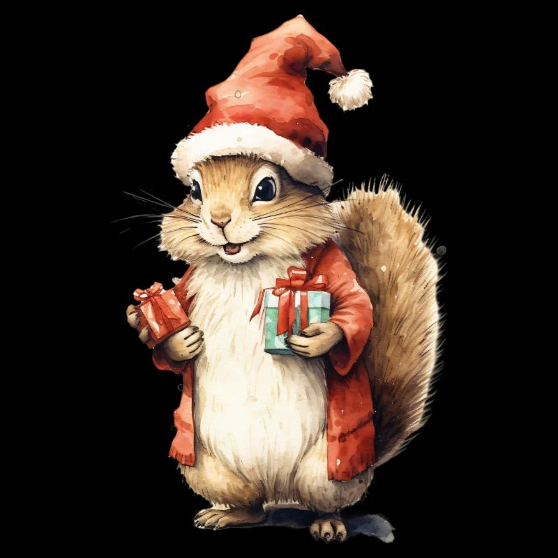 Weihnachtseichhörnchen 1