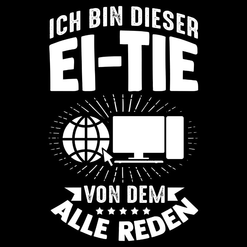 IT Computer PC Profession Abreit Computer Fan Saying IT