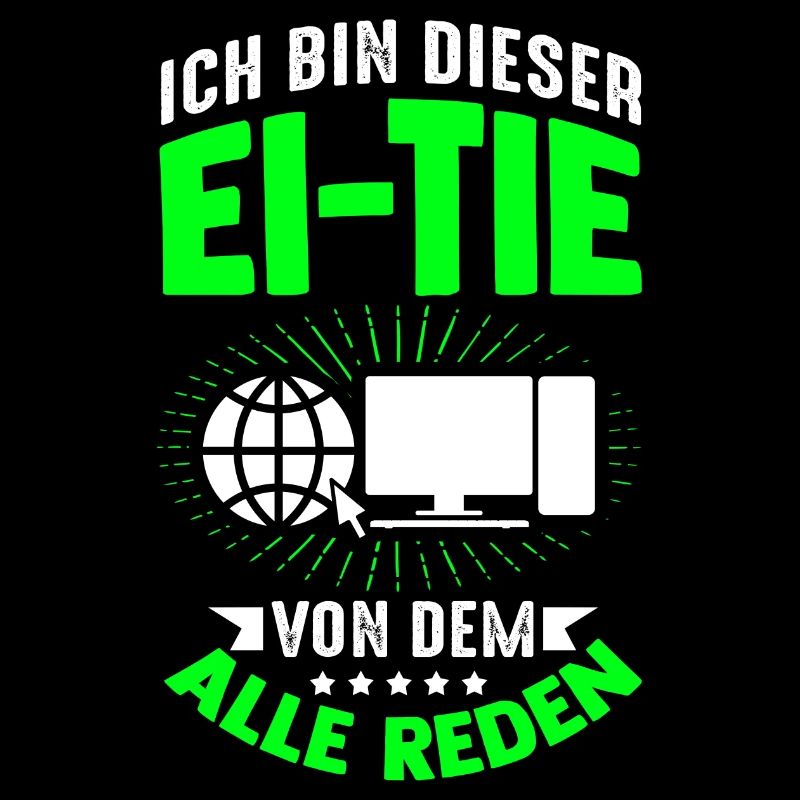 IT Computer PC Profession Abreit Computer Fan Saying IT