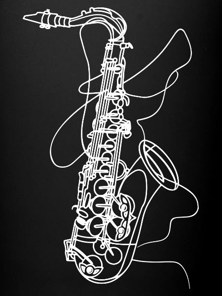 Croquis de saxophone