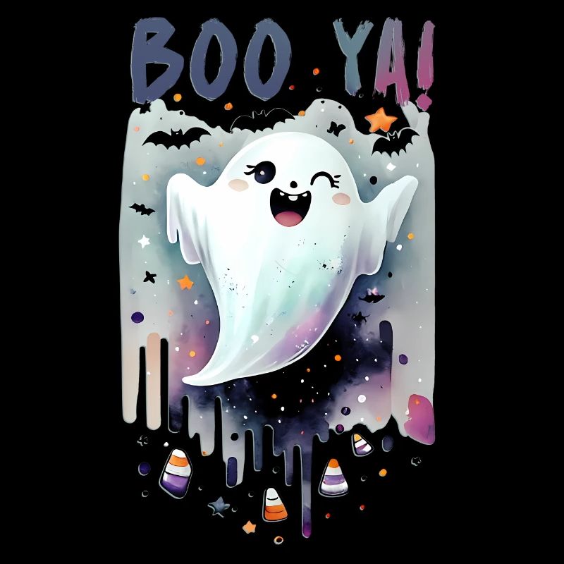 Bouh ! mignon halloween effrayant