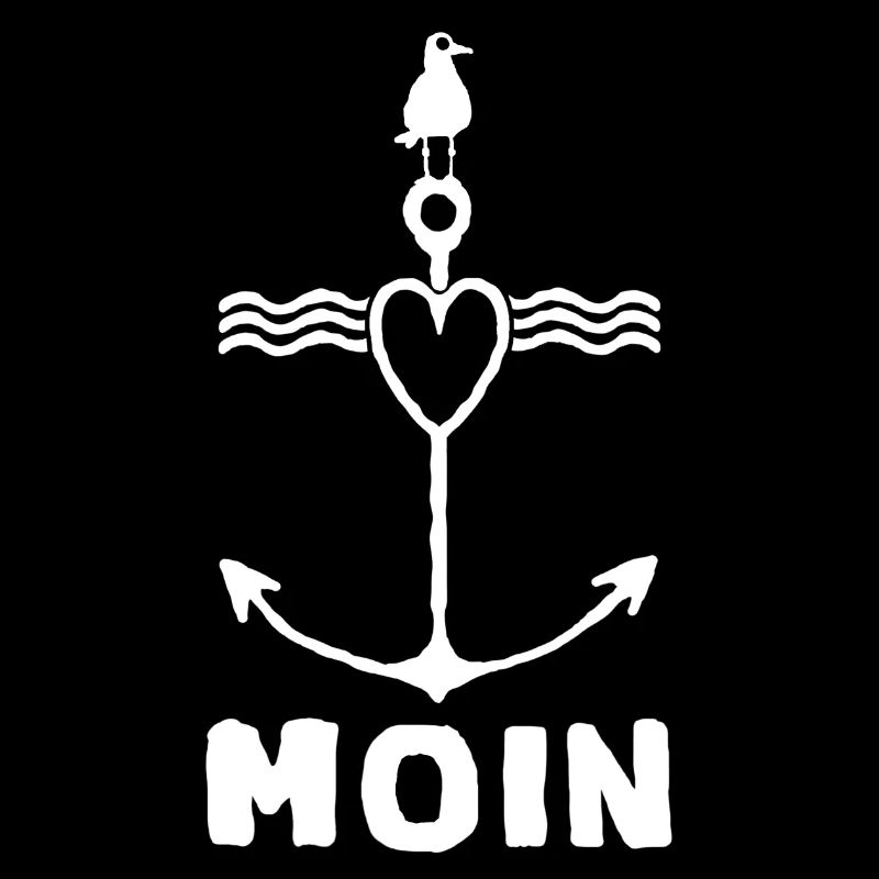 Möwe Anker Moin Möwe Maritime Motiv