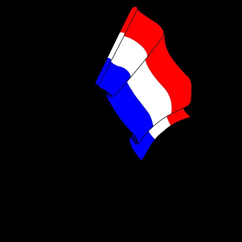 Drapeau Pays-Bas femme course
