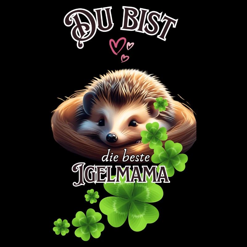 Igelmama , beste Igelmama, Igelshirt