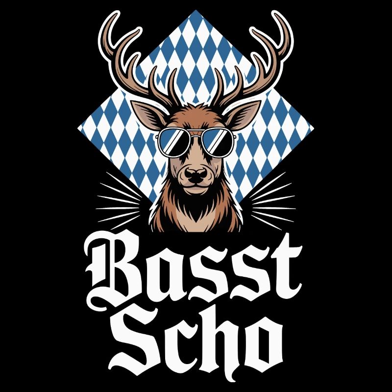 Moose Bavarian Deer Sunglasses Basst Scho