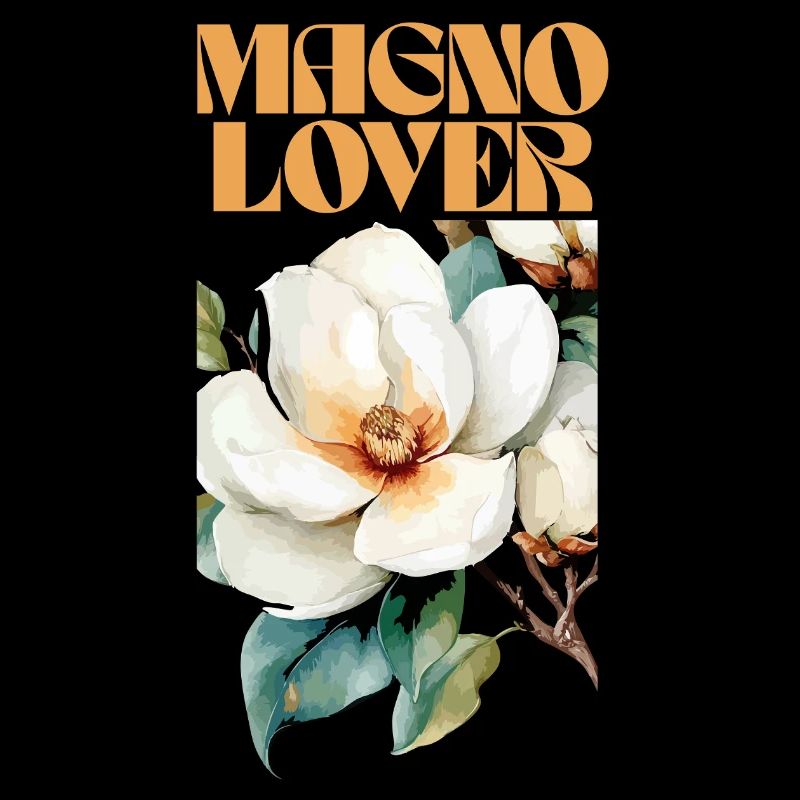 Conception botanique Magnolia Love