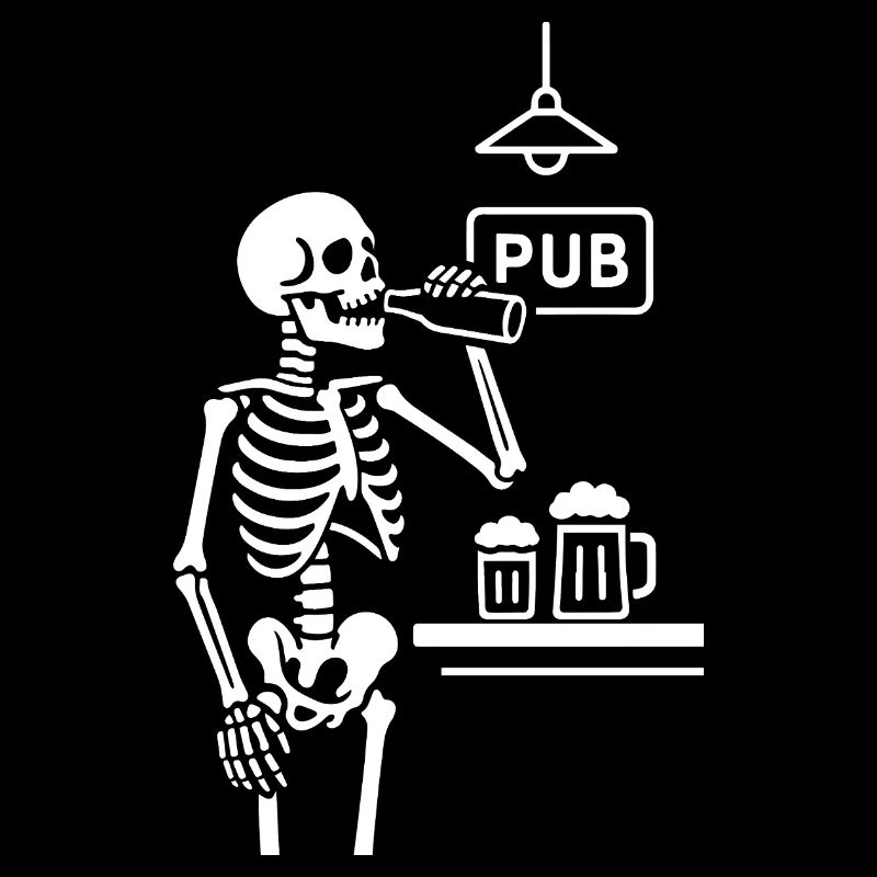 Skeleton Pub Toast
