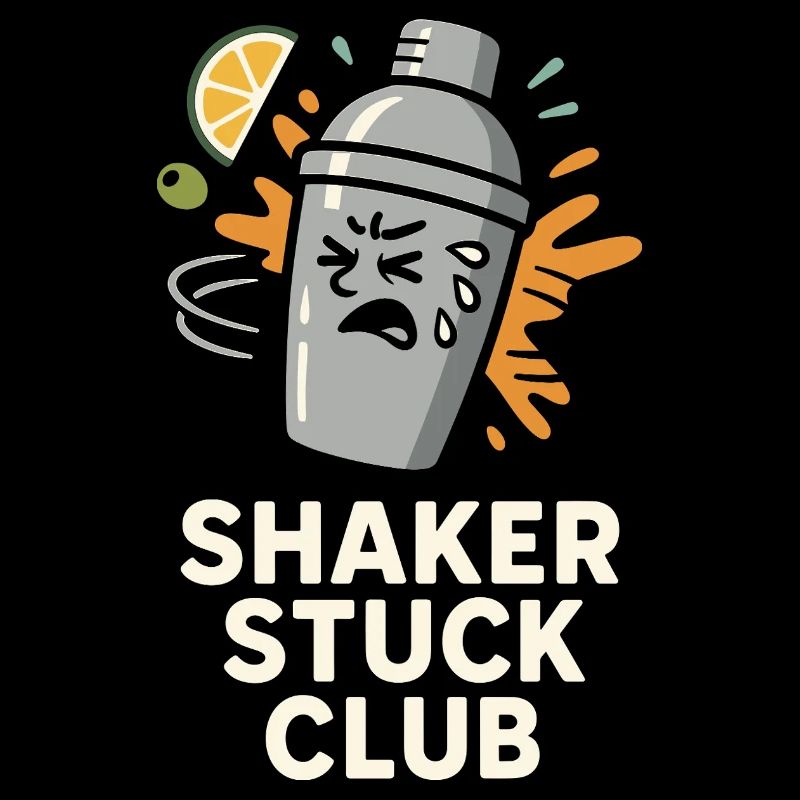 Shaker Stuck Beginner Mixologist
