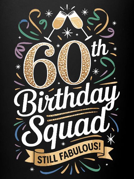 60th birthday squad crew