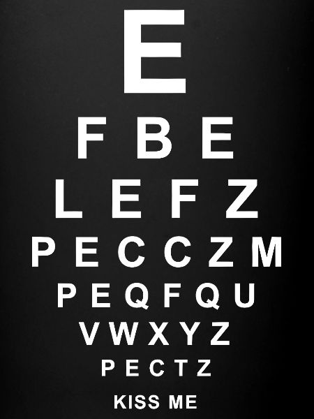 Test de la vue - Embrasse-moi