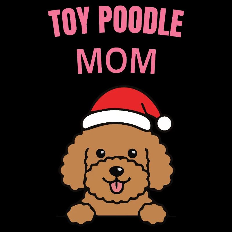 Toy Poodle Mom Christmas