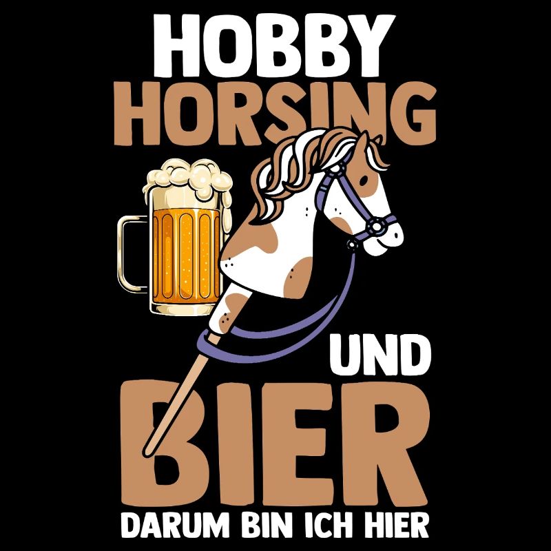 Bier Pferd Hobby Horsing