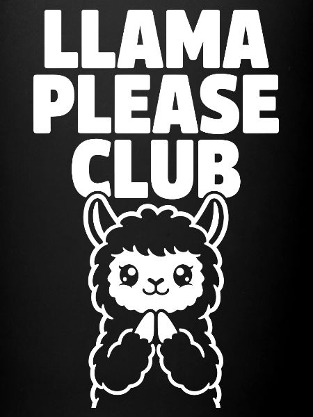Club Llama Please – Lama mignonne