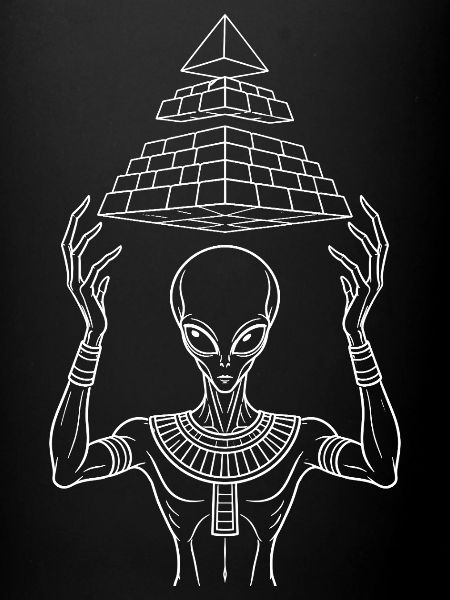 Alien-Pyramidenarchitekt