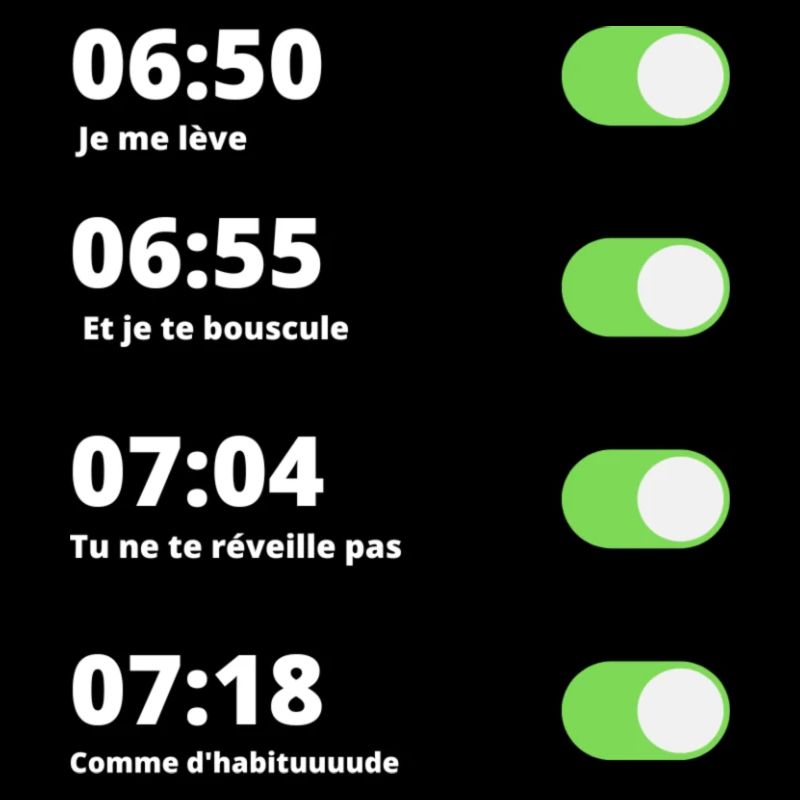 Reveil en chanson