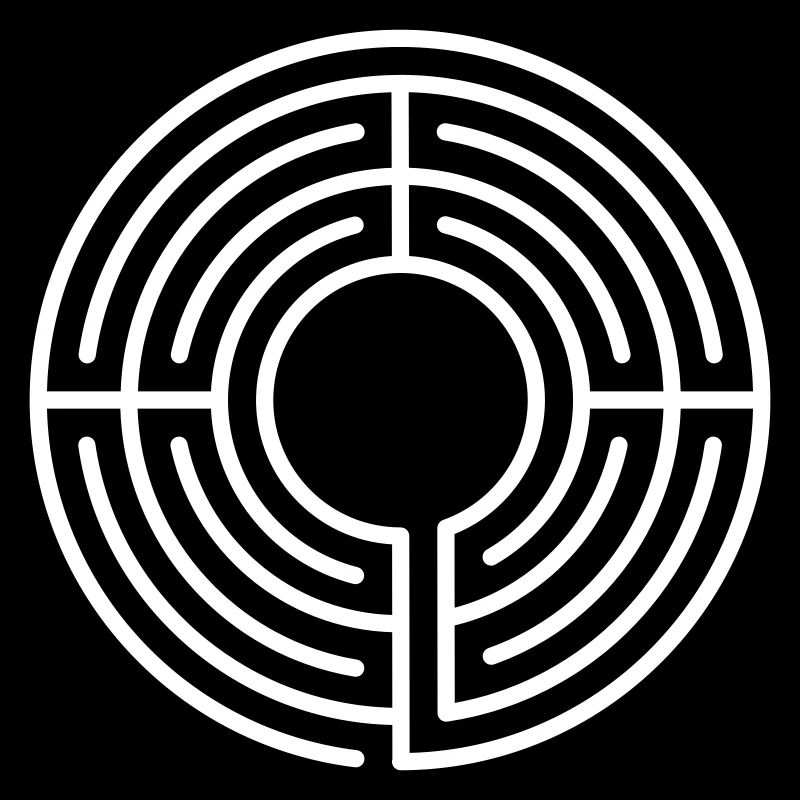 classic round four-axis labyrinth