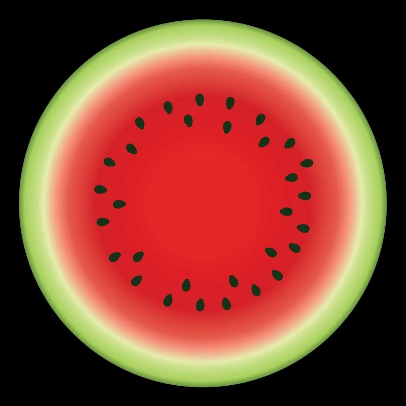 Glückliche Melone