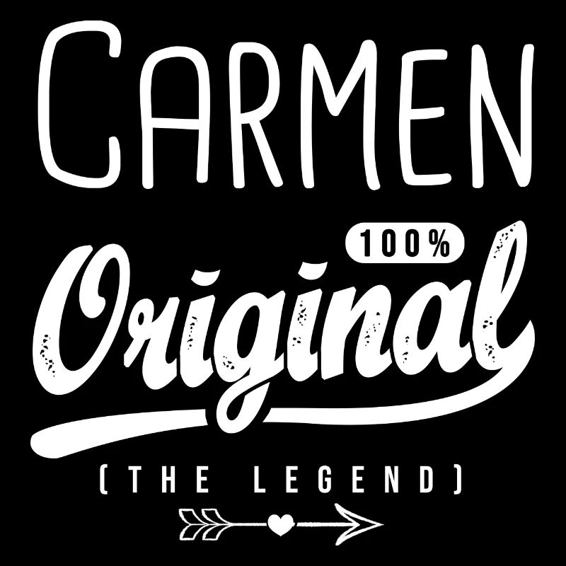 Carmen original personalized name carmen