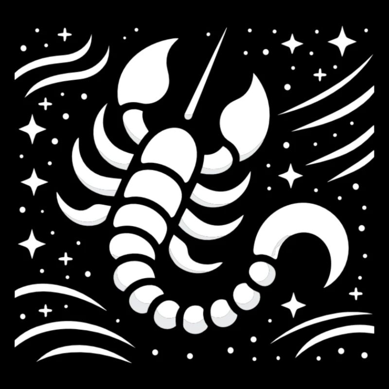 Scorpio Zodiac Minimalist