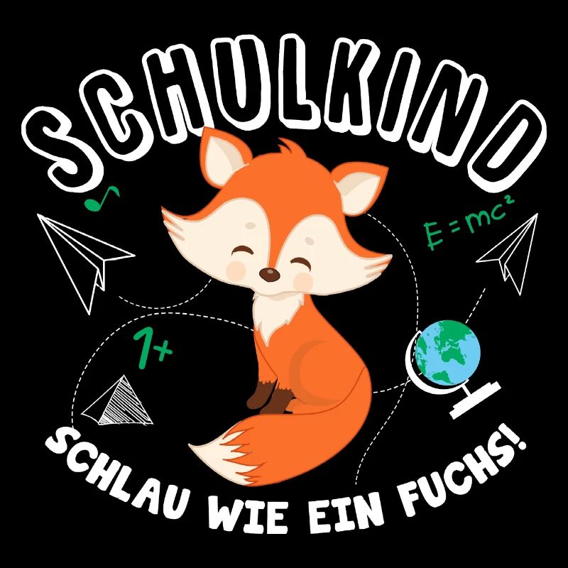 Schulkind Fuchs Einschulung 1. Klasse Kind Schule