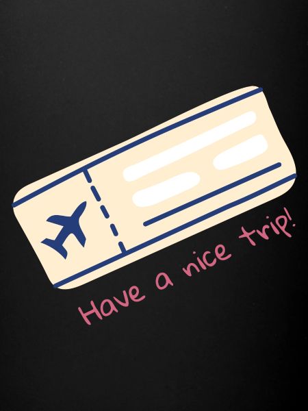 Plane ticket trip