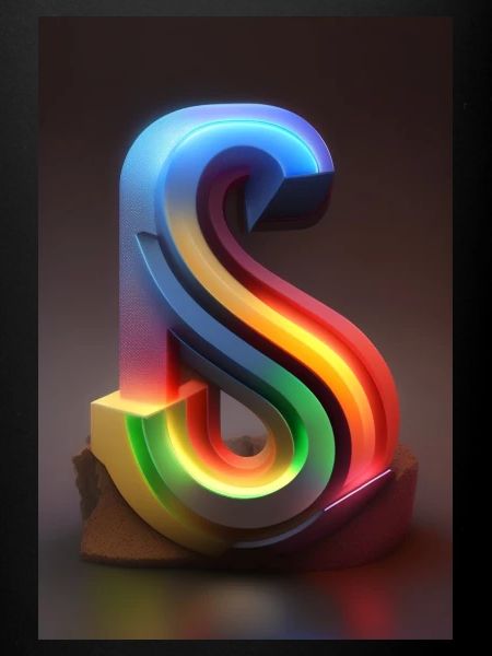 caligraphie lettre S